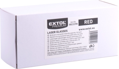 EXTOL PREMIUM brýle pro zvýraznění laser. paprsku, zelené - 8823399