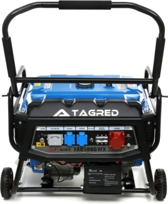 Tagred TA6500GWX, Generátor, elektrocentrála 6500W se startérem, AVR, 230V, 400V