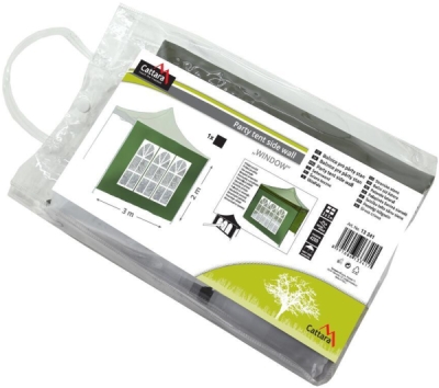 Bočnice pro párty stan WINDOW 2x3m 420D zelená WATERPROOF Cattara 13341