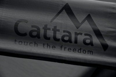 Párty stan nůžkový 3x3m šedý WATERPROOF Cattara 13342