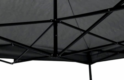 Párty stan nůžkový 3x3m šedý WATERPROOF Cattara 13342