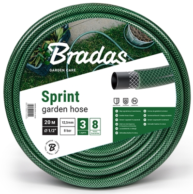 Zahradní hadice 20m, 1/2" SPRINT BRADAS WFS1/220
