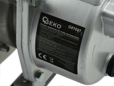 Benzínové vodní čerpadlo 1", 1,5kW GEKO G81041
