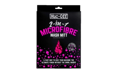 2v1 mikrovláknová mycí rukavice MUC-OFF Chenille Wash Mitt 20411