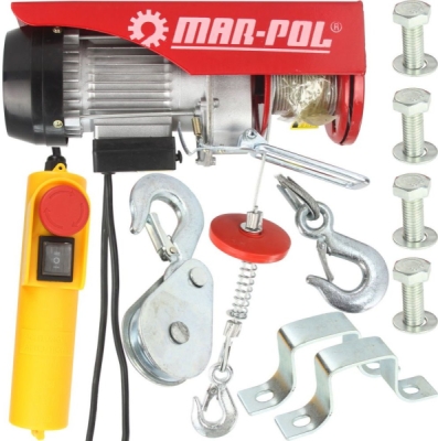 Elektrický lanový naviják YT-150/300 230V MAR-POL