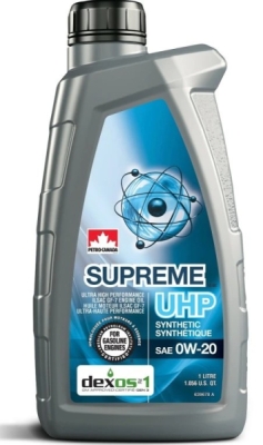 Olej motorový Petro-Canada 0W-20 Supreme Synthetic, 1L