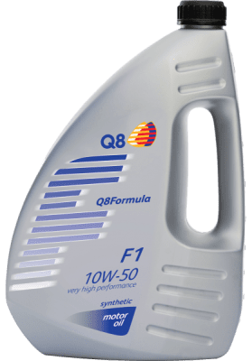 Motorový olej Q8 Formula F1 10W-50, 4L