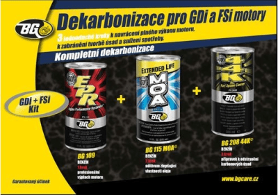 BG 6577 KIT Kompletní dekarbonizace - Benzín FSI/GDI (krabička)