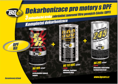BG 6575 KIT Kompletní dekarbonizace - DPF (krabička)