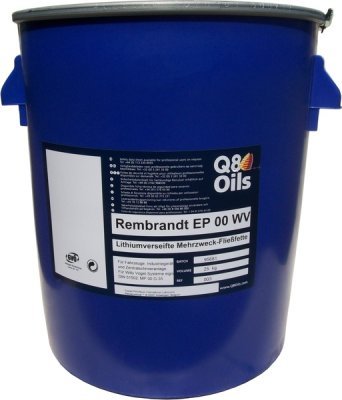 Plastické mazivo Q8 Rembrandt EP 00 WV, 25kg