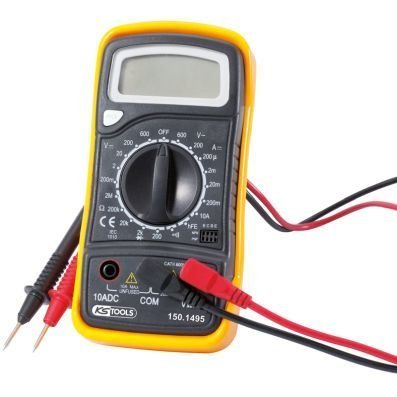 Digitální multimeter včetně zkušebních hrotů KS TOOLS 150.1495