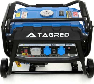 Tagred TA3500GHWX, Generátor, elektrocentrála 3500W se stabilizátorem napětí AVR, s pojezdem