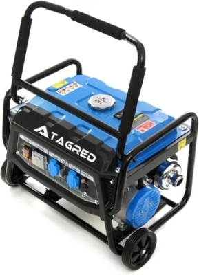 Tagred TA3500GHWX, Generátor, elektrocentrála 3500W se stabilizátorem napětí AVR, s pojezdem