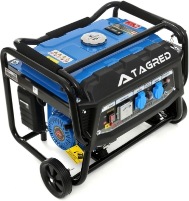 Tagred TA3500GHWX, Generátor, elektrocentrála 3500W se stabilizátorem napětí AVR, s pojezdem