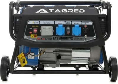 Tagred TA3500GHWX, Generátor, elektrocentrála 3500W se stabilizátorem napětí AVR, s pojezdem
