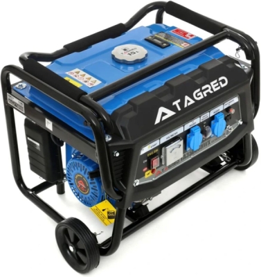 Tagred TA3500GHWX, Generátor, elektrocentrála 3500W se stabilizátorem napětí AVR, s pojezdem