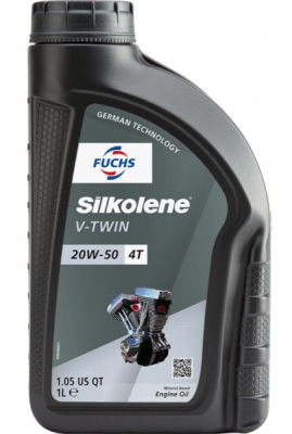 Motorový olej SILKOLENE 600986278 V-TWIN 20W-50 MINERAL 1 l