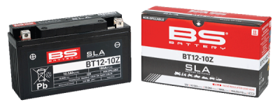 Továrně aktivovaná motocyklová baterie BS-BATTERY 700.300913 BT12-10Z (FA)