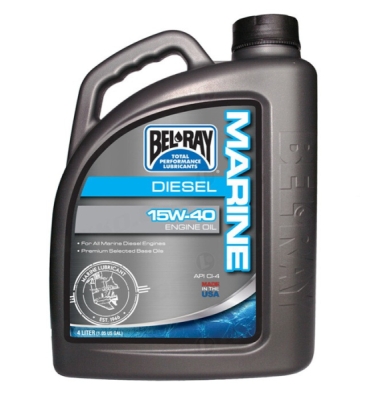 Motorový olej Bel-Ray 99761-BT4 MARINE DIESEL 15W-40 4 l