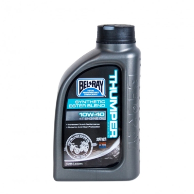 Motorový olej Bel-Ray 99520-B1LW THUMPER RACING SYNTHETIC ESTER BLEND 4T 10W-40 1 l