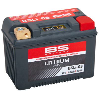 Lithiová motocyklová baterie BS-BATTERY 360108 BSLI-08 (700.360108)