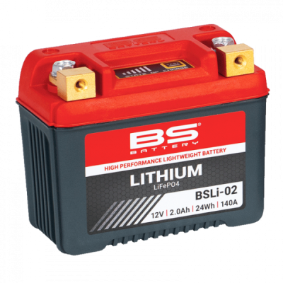 Lithiová motocyklová baterie BS-BATTERY 360102 BSLI-02 (700.360102)