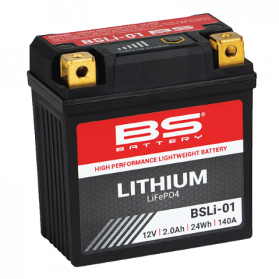 Lithiová motocyklová baterie BS-BATTERY 360101 BSLI-01 (700.360101)