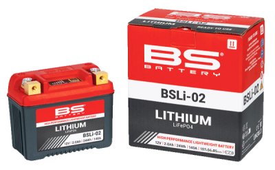 Lithiová motocyklová baterie BS-BATTERY 360102 BSLI-02 (700.360102)