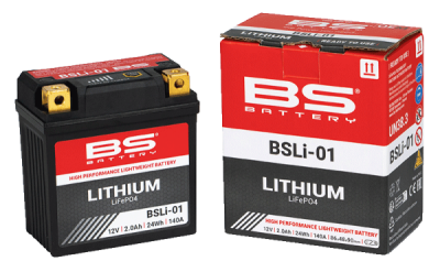 Lithiová motocyklová baterie BS-BATTERY 360101 BSLI-01 (700.360101)