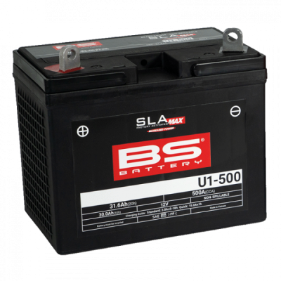 Továrně aktivovaná motocyklová baterie BS-BATTERY 300899 U1-500 SLA MAX (700.300899)