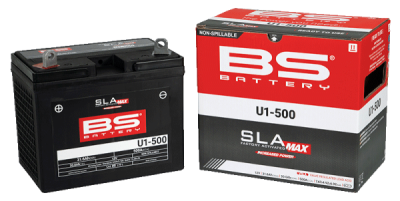 Továrně aktivovaná motocyklová baterie BS-BATTERY 300899 U1-500 SLA MAX (700.300899)