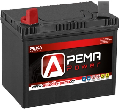 Autobaterie PEMA POWER 12V, 30Ah, 300A, U1
