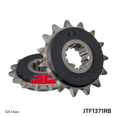 Řetězové kolečko JT JTF 1371-15RB 15 zubů, 525 rubber cushioned