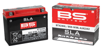 Továrně aktivovaná motocyklová baterie BS-BATTERY BTX24HL (FA) (YTX24HL (FA)) SLA