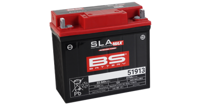 Továrně aktivovaná motocyklová baterie BS-BATTERY 51913 (FA) SLA MAX