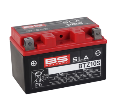 Továrně aktivovaná motocyklová baterie BS-BATTERY BTZ10S (YTZ10S)