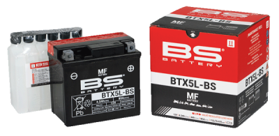 Bezúdržbová motocyklová baterie BS-BATTERY BTX5L-BS (YTX5L-BS)
