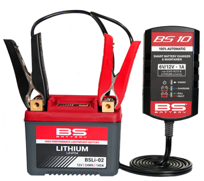 Nabíječka baterií BS-BATTERY AUTOMATIC BA10 (suitable also for Lithium) 6/12V 1000mA