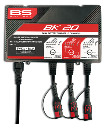 3 channels bank BS-BATTERY 700.700547 BK20 2A