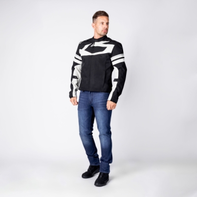 Bunda s laminovanou membránou iXS X2-311426-039-2XL RAPID-STX 2.2 X2-311426 černo-chladně šedý 2XL