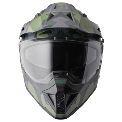 Enduro helma GMS ZG15002-M73-S ADVENTUS CAMO ZG15002 matně zeleno-černo-maskáčová S