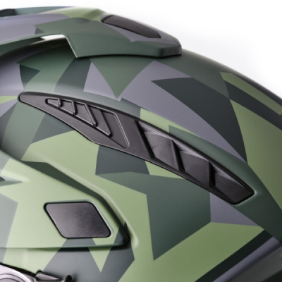 Enduro helma GMS ZG15002-M73-L ADVENTUS CAMO ZG15002 matně zeleno-černo-maskáčová L