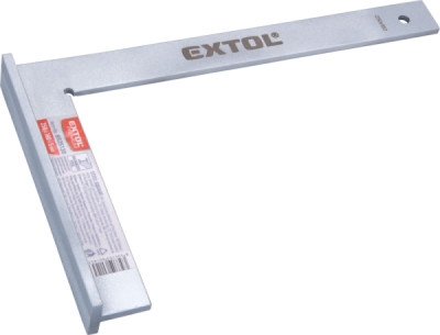 EXTOL PREMIUM úhelník zámečnický s příložníkem, 250x160x5mm, ocelový - 8825130