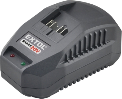 EXTOL PREMIUM vrtací šroubovák aku s příklepem SHARE20V, BRUSHLESS, 2Ah - 8891808
