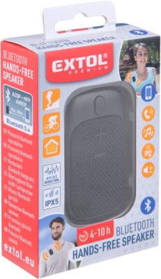 EXTOL PREMIUM 8891513 reproduktor/hands-free, bluetooth, USB nabíjení