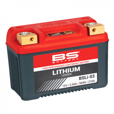 Lithiová motocyklová baterie BS-BATTERY 360103 BSLI-03 (700.360103)