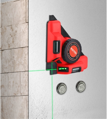 EXTOL PREMIUM 8823303 laser zelený-úhelník 90°, s elektr. přísavným modulem