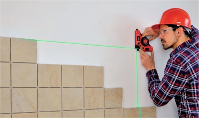 EXTOL PREMIUM 8823303 laser zelený-úhelník 90°, s elektr. přísavným modulem
