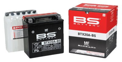 Bezúdržbová motocyklová baterie BS-BATTERY BTX20A-BS