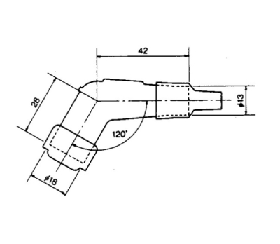 Koncovka zapalovací svíčky NGK 8082 YB05F (708.50.87)